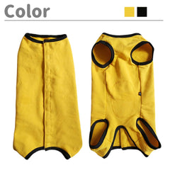 Kukaster Pet recovery suit belly-cut pee-slit simplifies male dog bathroom breaks.