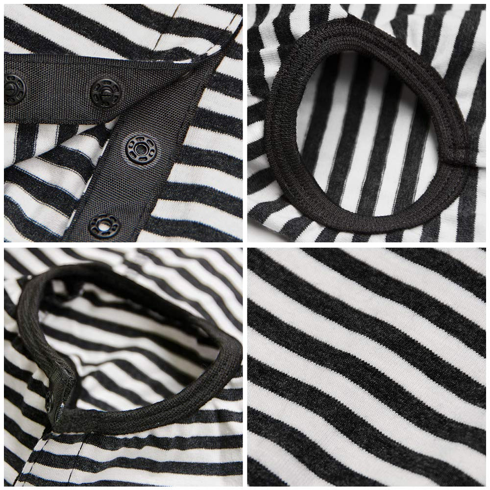 Kukaster Pet recovery suit closeup fabric shows soft breathable material for comfy wear.