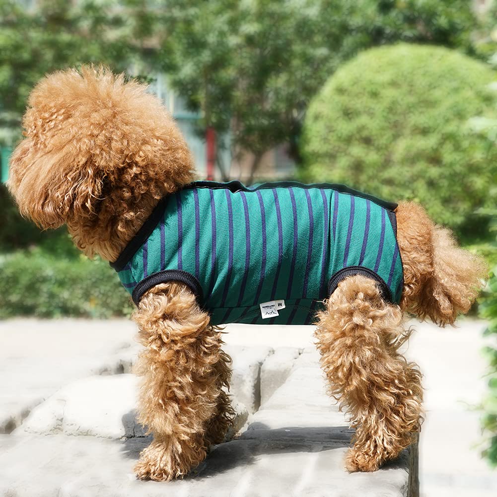 Kukaster Pet recovery suit machine washable for easy care