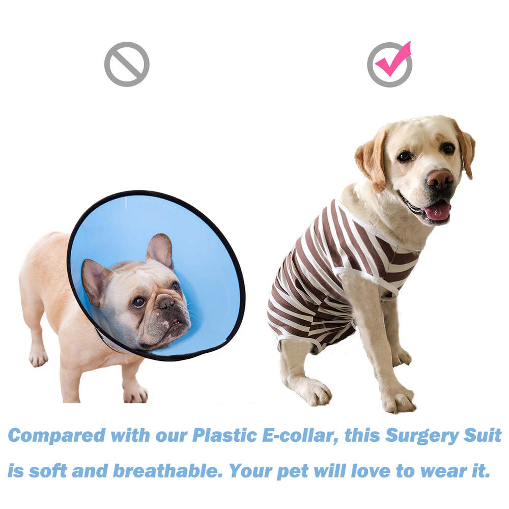 Kukaster Pet dog recovery suit outdoor-walk usage with wind protection