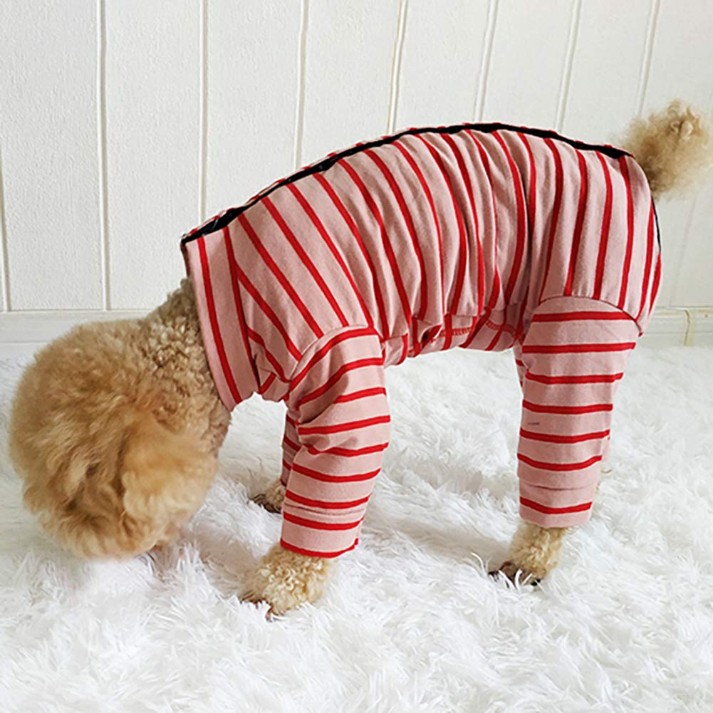 Kukaster Pet recovery suit ideal for indoor wear, car trips, and reducing shedding.
