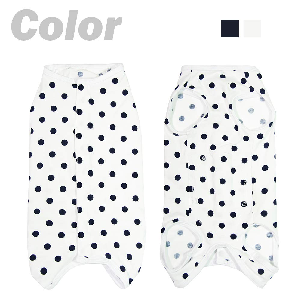 Kukaster Pet recovery suit belly cutout enables easy male dog pee without removal