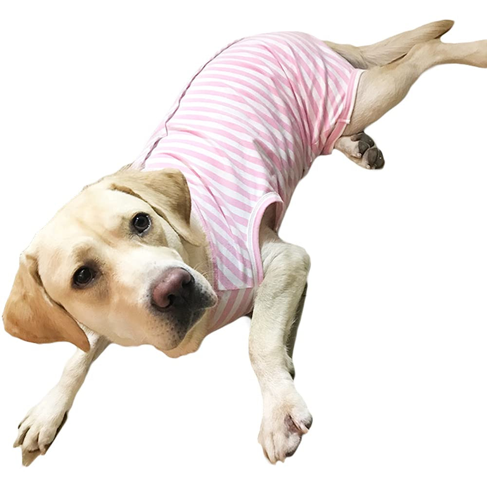 Kukaster Pet machine-washable recovery suit saves time on cleaning.