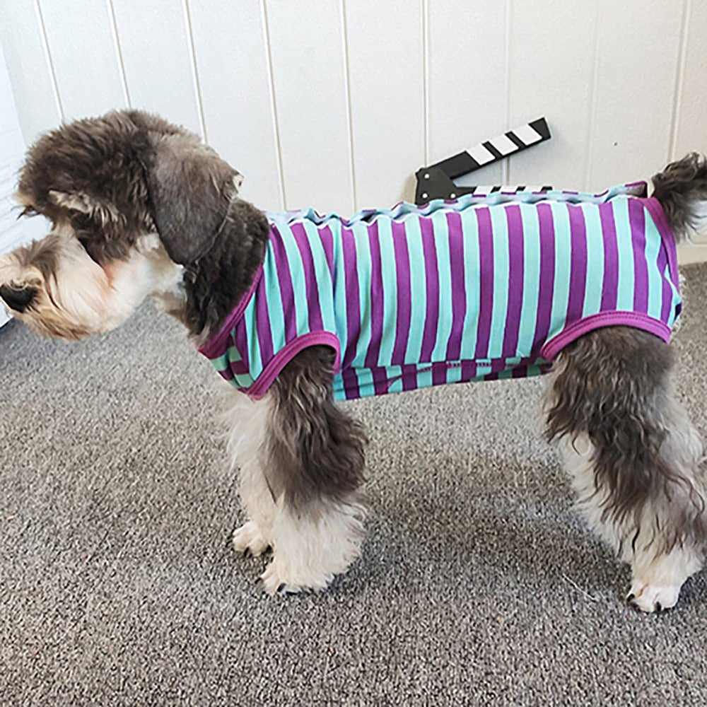 Kukaster Pet Recovery Suit male-dog pee-cutout detail enables quick peeing