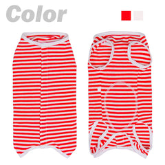 Kukaster Pet recovery suit side fit flexible movement during recovery