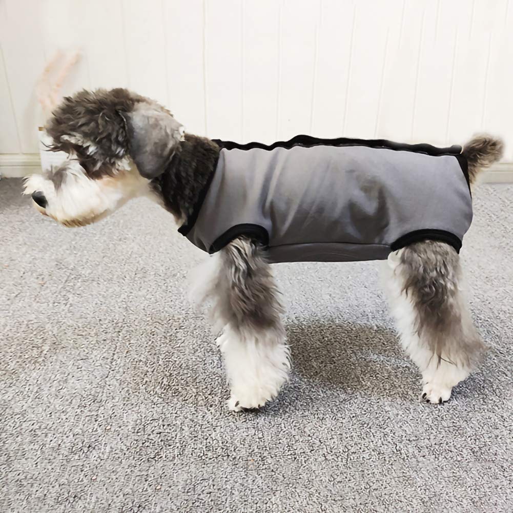 Kukaster Pet traje de recuperación para perro, uso interior para evitar pelos sueltos.