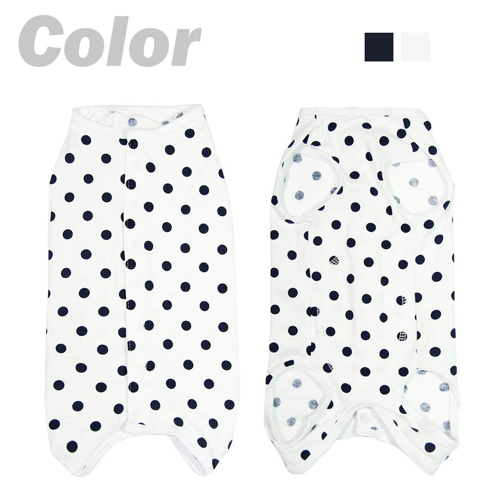 Belly cut feature on Kukaster Pet recovery suit for male dogs