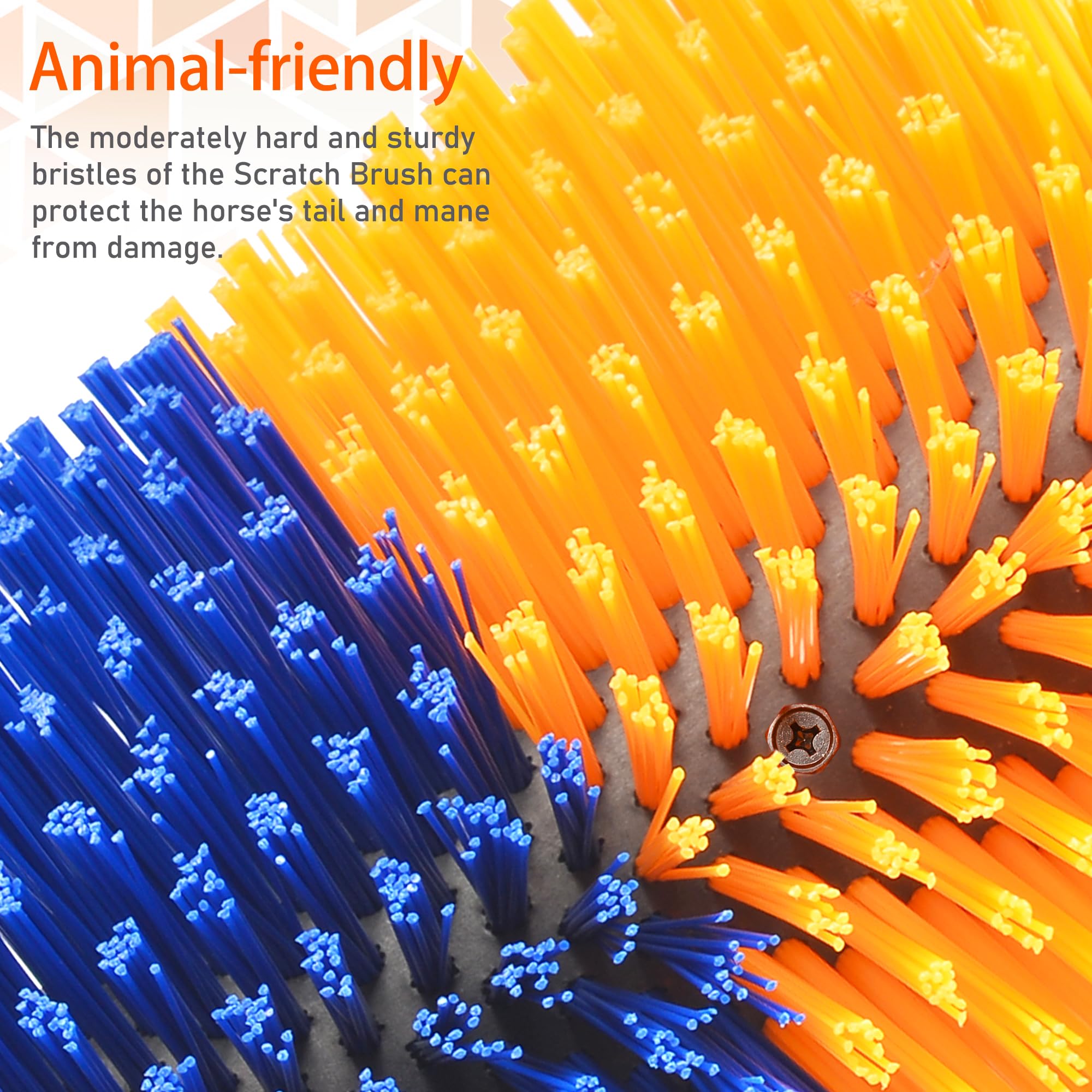 KUNBEIEN animal-friendly design shows safe for mane and tail areas