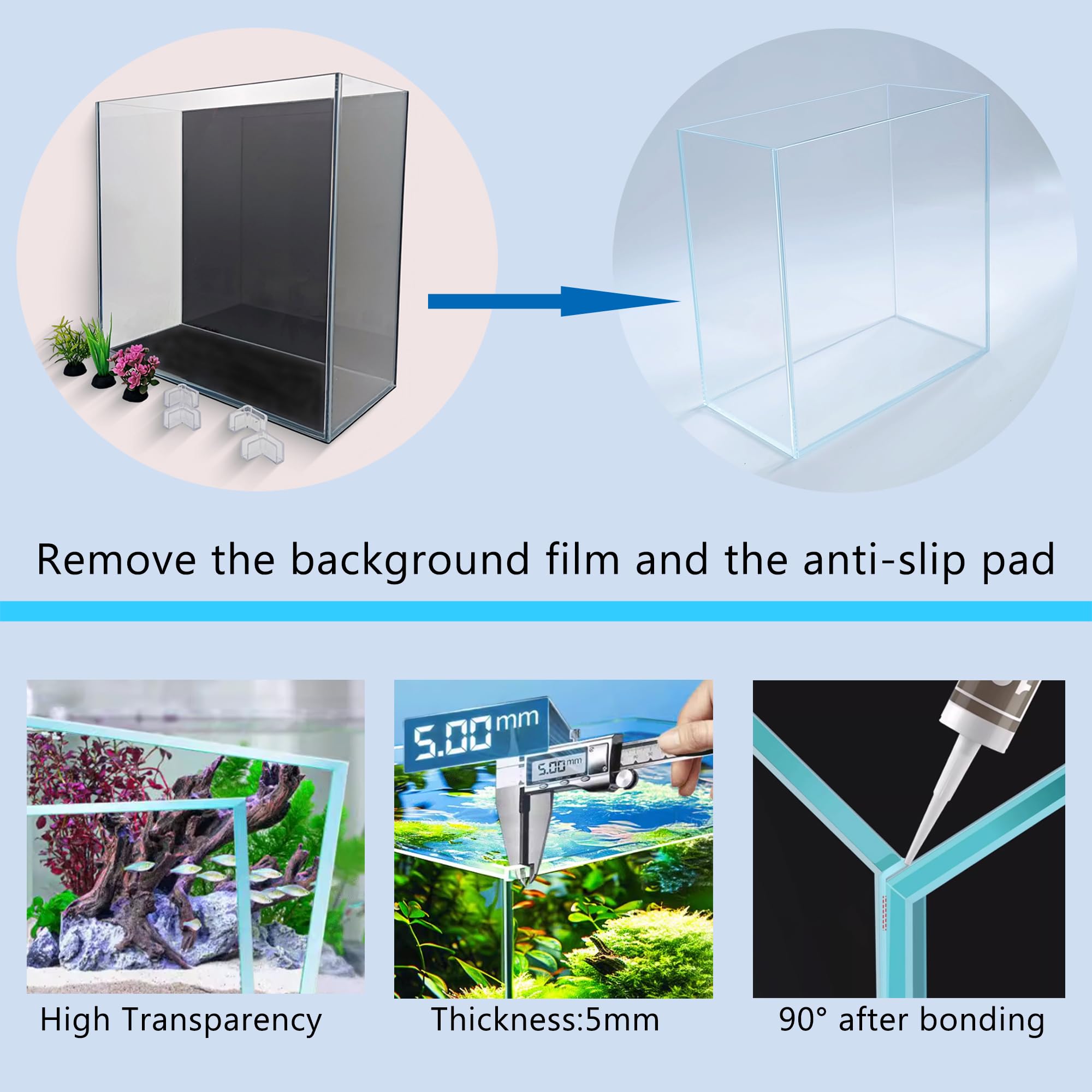 KUNVAMUL pre-applied background with removable decor enhances setup ease and aesthetics.