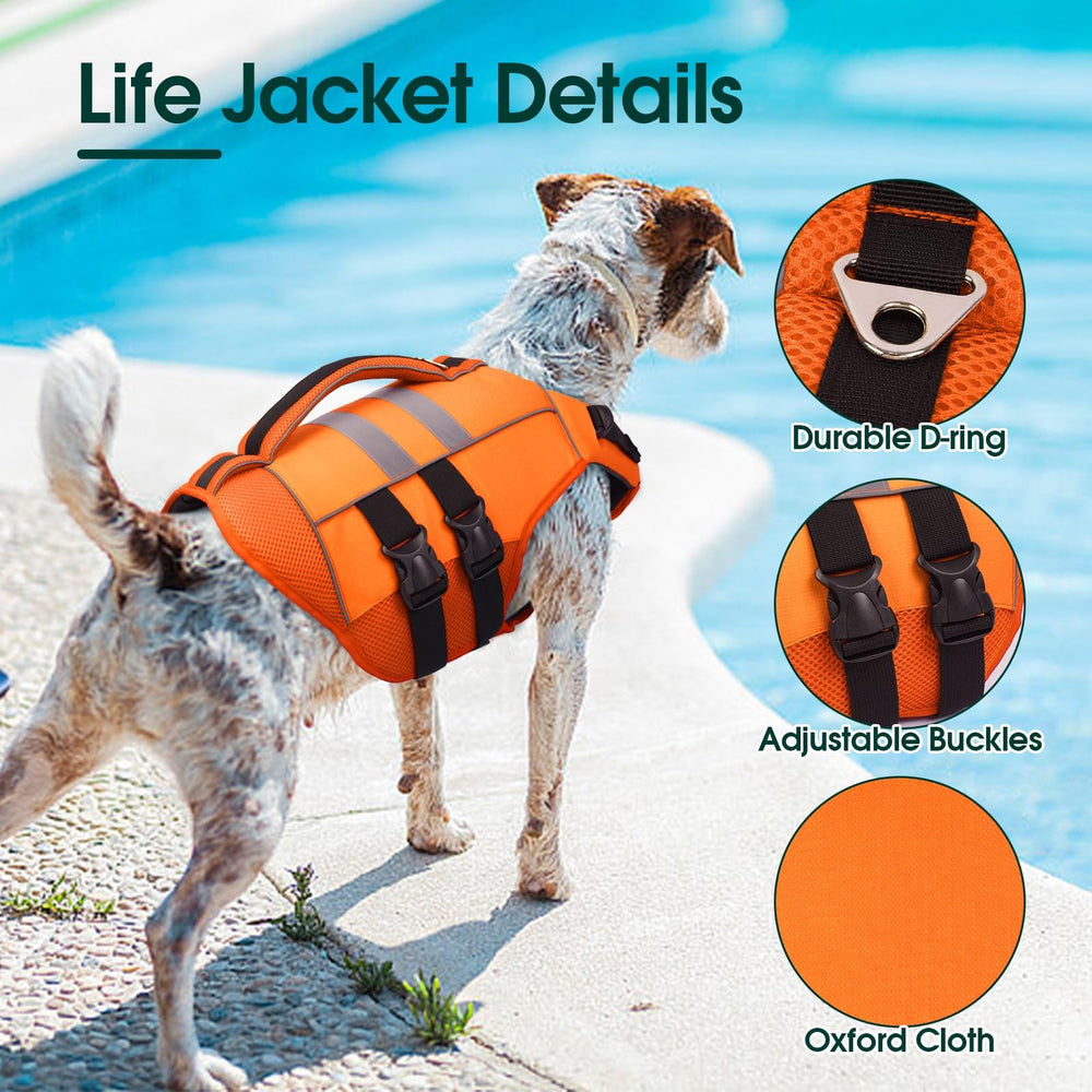 Kuoser adjustable-straps-buckle ensures secure, customizable fitting for dogs.