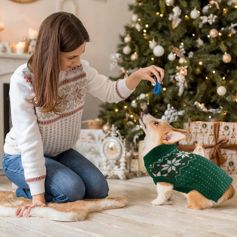 Kuoser dog Christmas sweater care and washing guidance for easy maintenance.