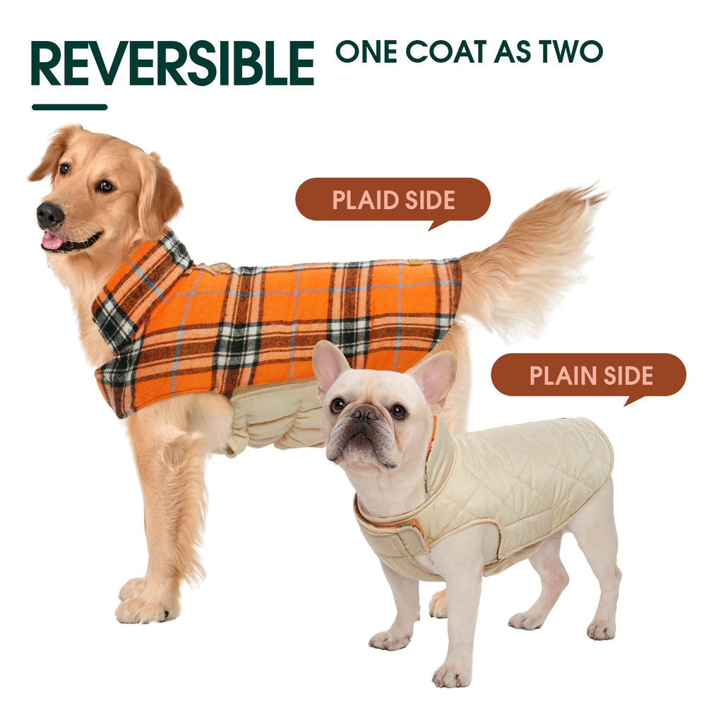 Kuoser dog coat adjustable chest strap close-up ensures comfortable winter fit