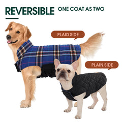 Kuoser dog coat elastic chest design for comfortable fit during winter activities
