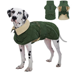 Kuoser dog coat front view 3XL delivers full coverage and warmth for winter walks