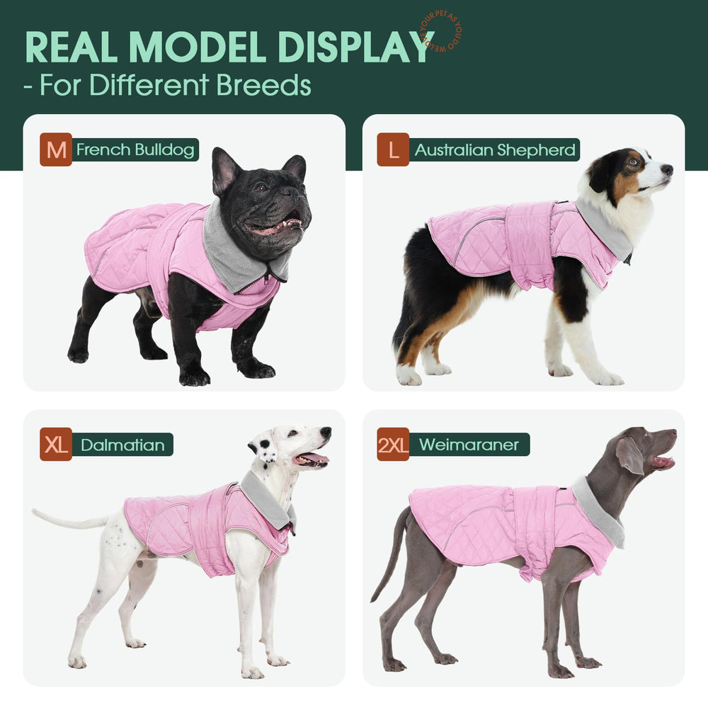 Kuoser coat windproof fleece lining for all-weather protection.