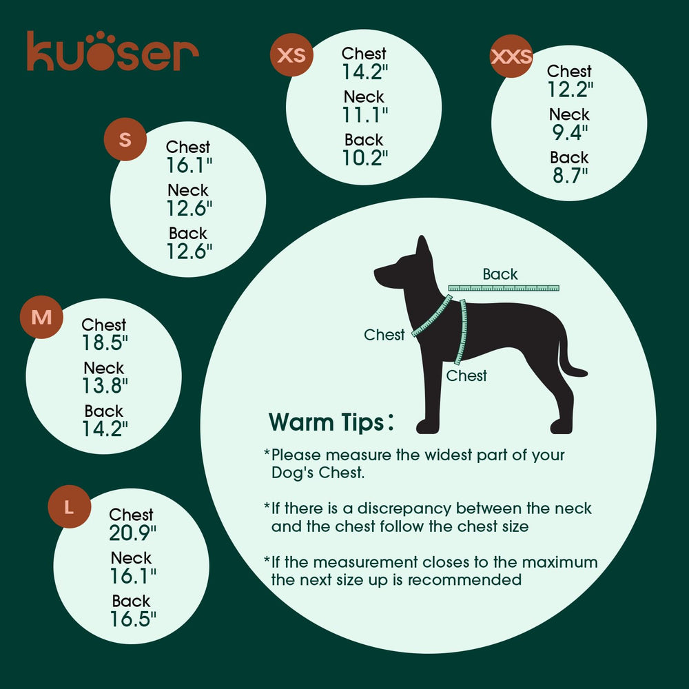 Kuoser pullover style ensures quick dressing and comfortable fit