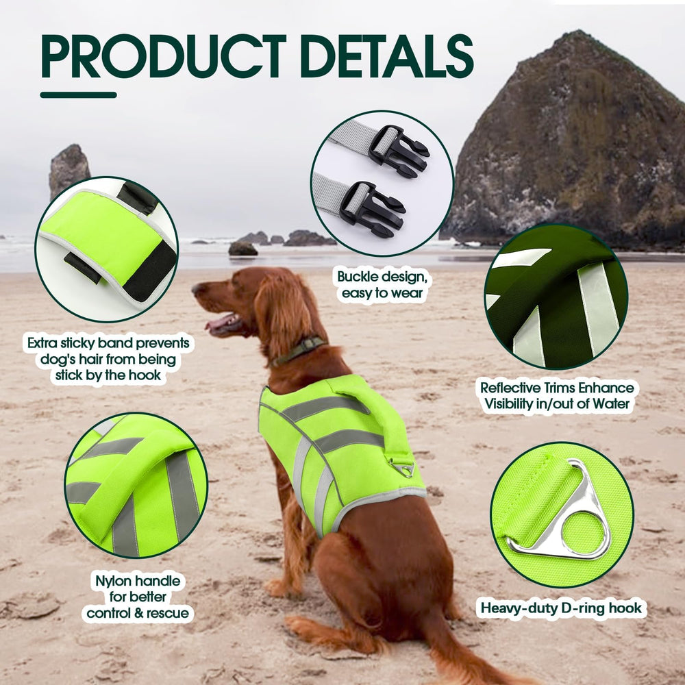 Kuoser foam flotation provides buoyant support for large dogs