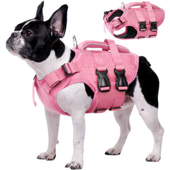 Kuoser dog lifejacket flaoting close-up showing buoyant design for safe swimming