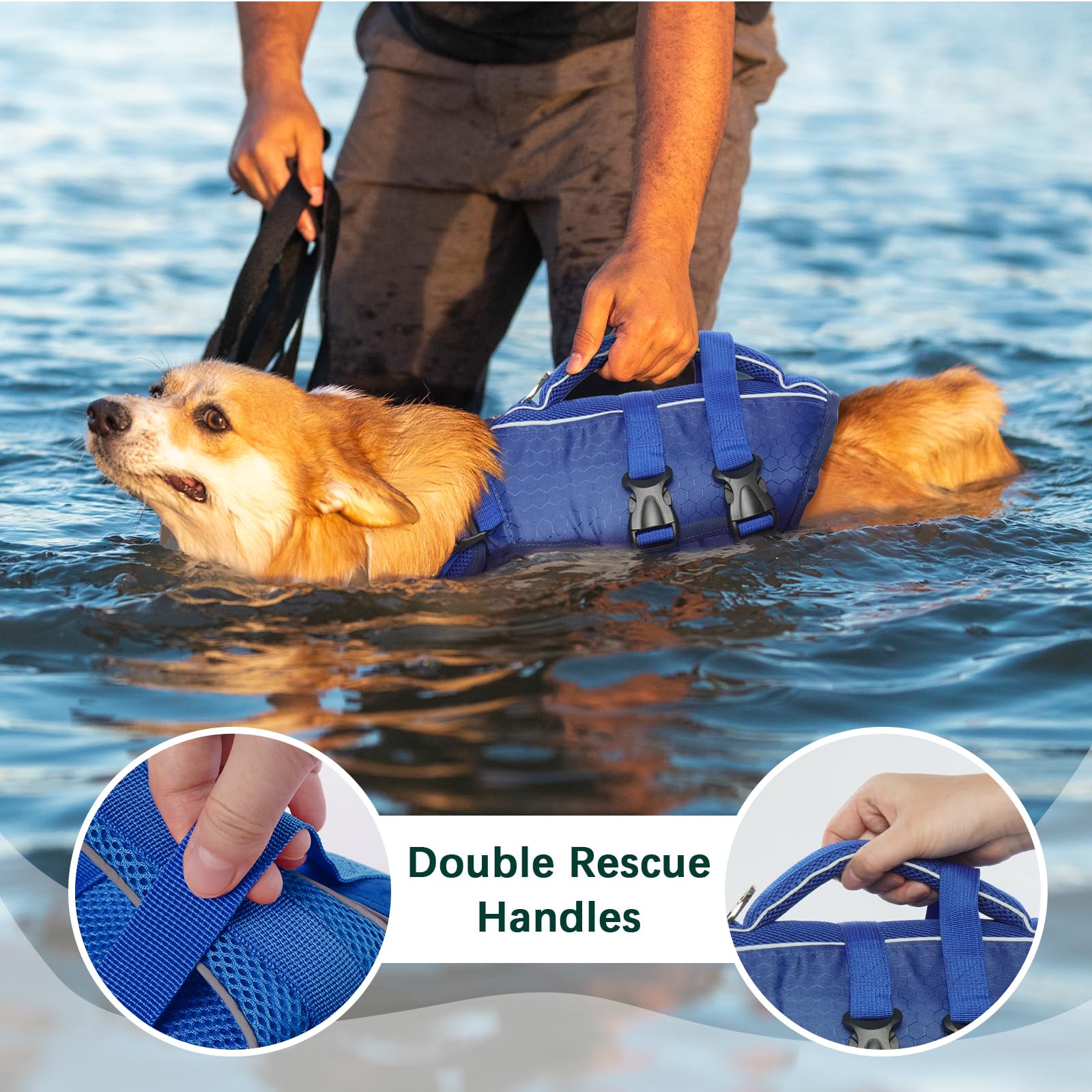Kuoser pearl cotton foam provides buoyant support with minimal bulk.
