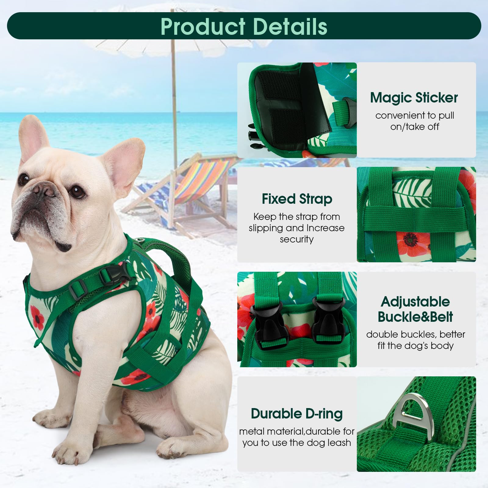 Kuoser dog life jacket rescue handle enables quick safer lift from water.