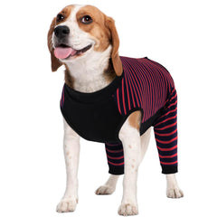 Kuoser dog recovery suit rear leg sleeve protects wounds during healing