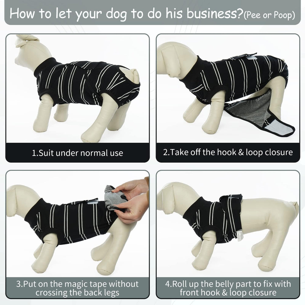 Kuoser easy-on-off magic tape ensures quick changes for busy owners