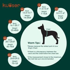 Kuoser dog surgery recovery suit purple strips roll-up design eases bathroom breaks