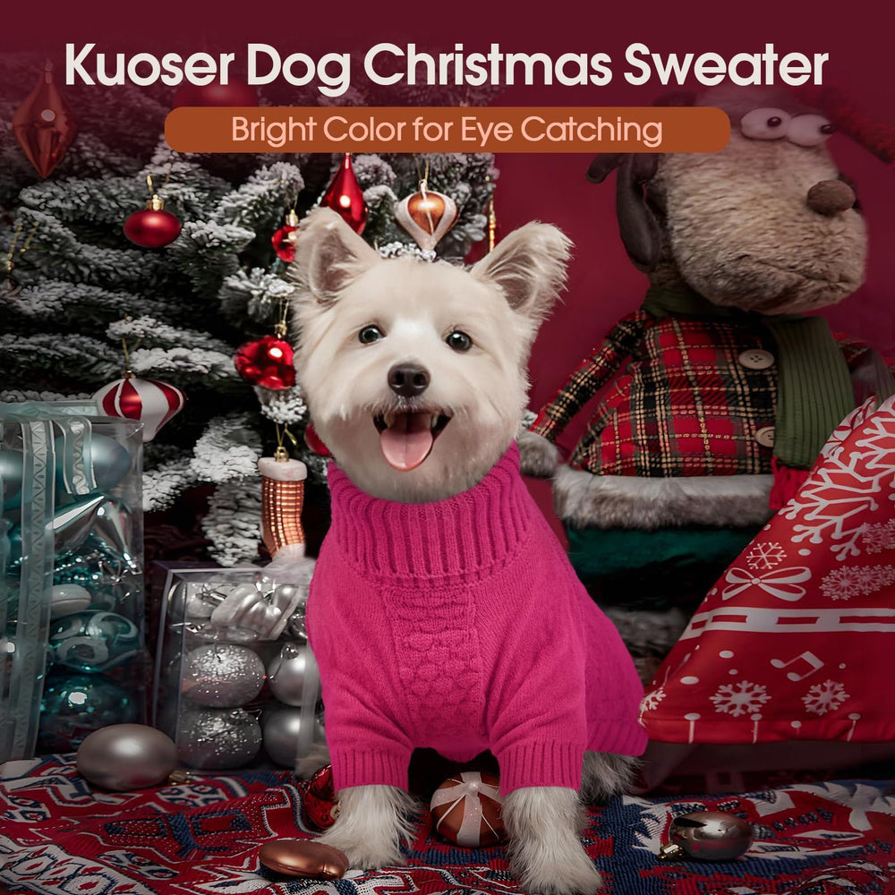 Kuoser dog sweater all-seasons style for festive occasions
