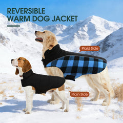 Kuoser dog winter coat adjustable fit provides secure wear during active outings.