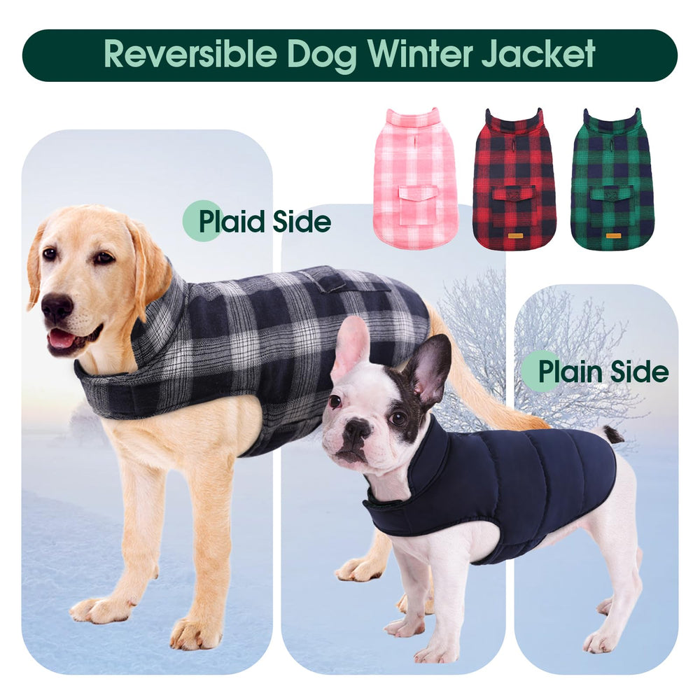 Kuoser plain waterproof side helps keep your dog dry during drizzle.