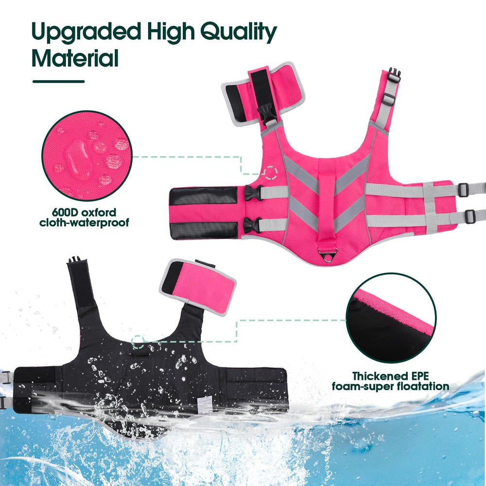 Kuoser quick-release buckles provide secure, adjustable fit