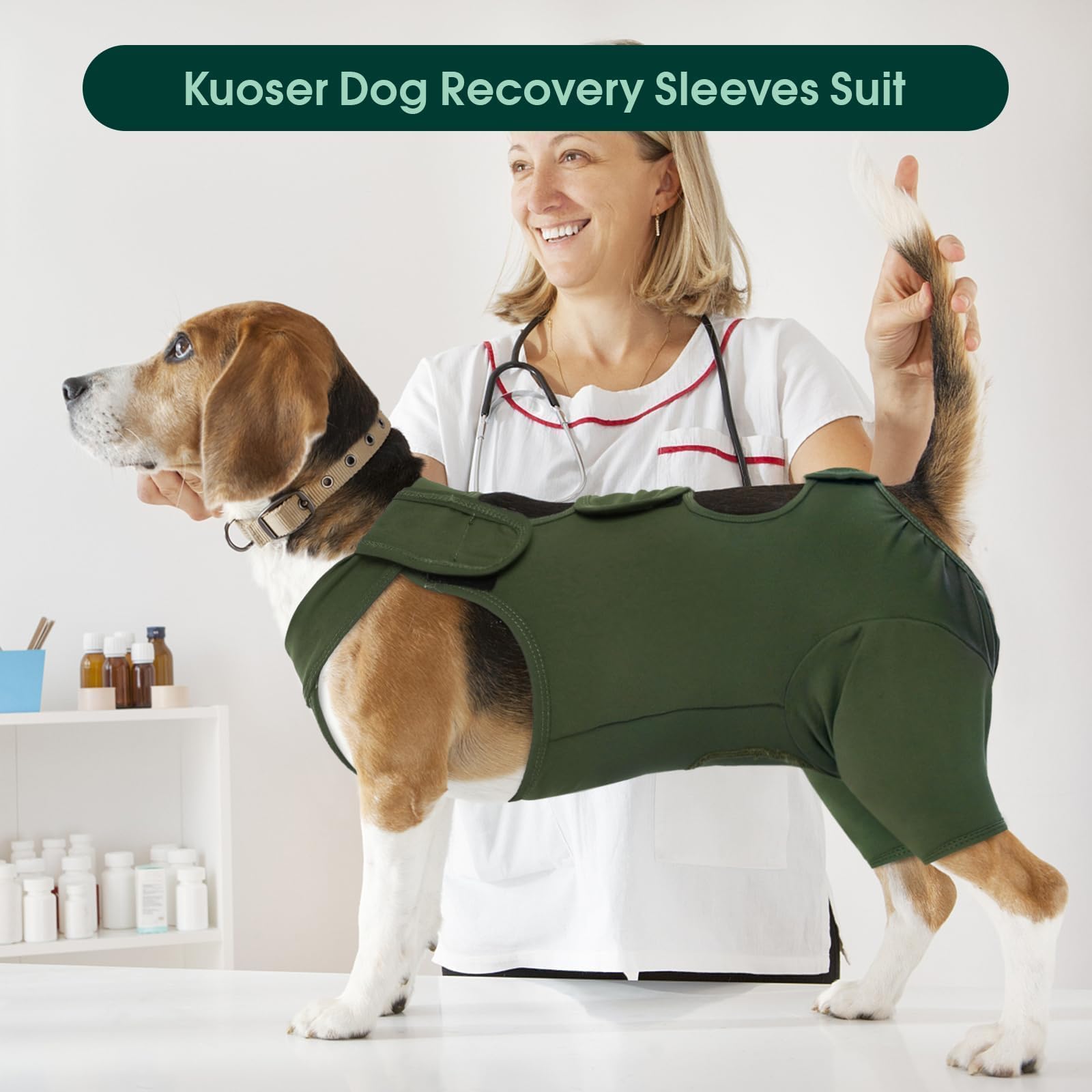 Kuoser outdoor-use wear shows shedding control and cleanliness during walks.