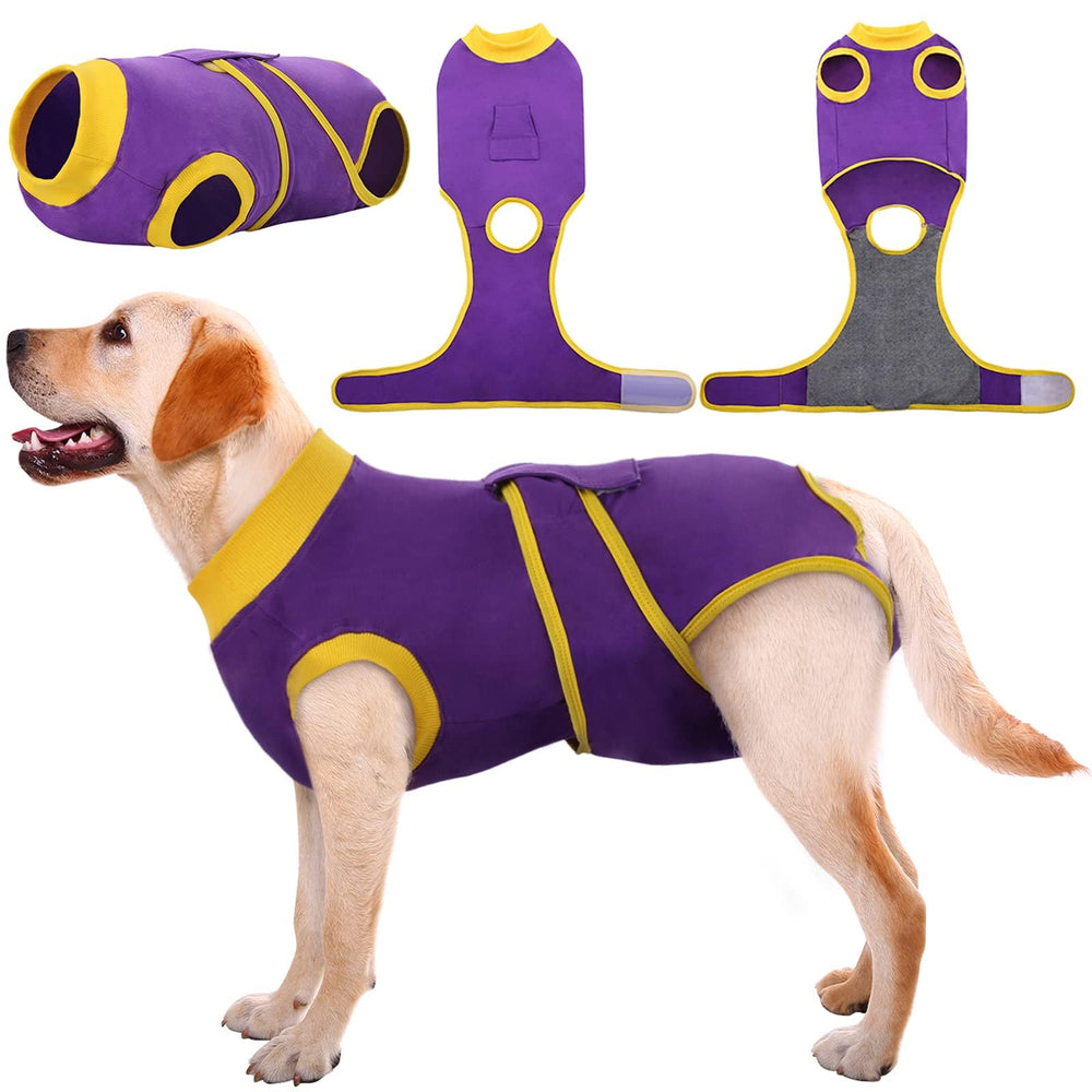 Kuoser Recovery Suit back view provides post-surgery coverage and comfort.