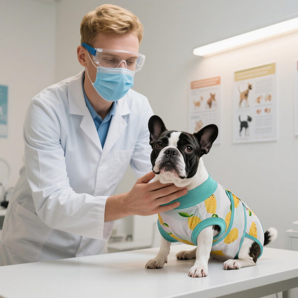Kuoser recovery suit cone-alternative wearing supports wound protection and licking prevention.