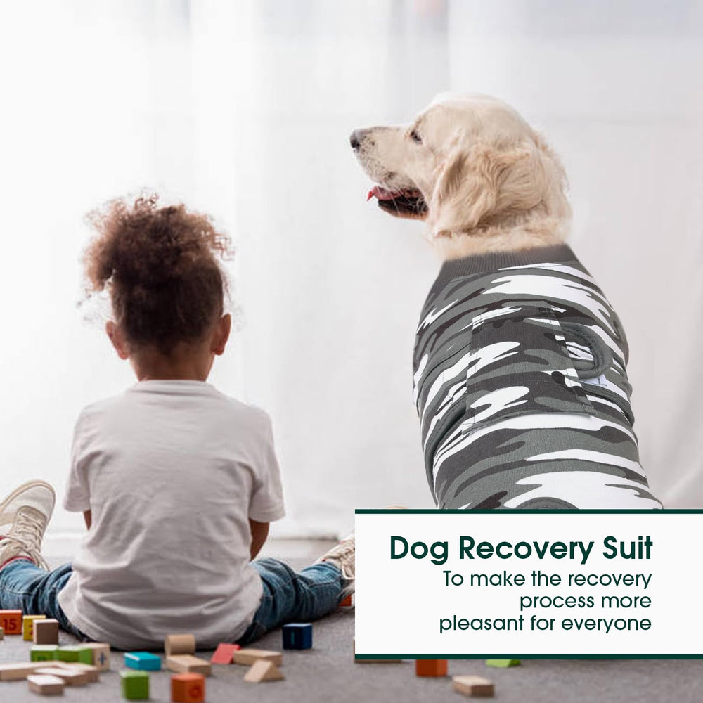 Kuoser Recovery Suit easy-on-off design simplifies bathroom breaks