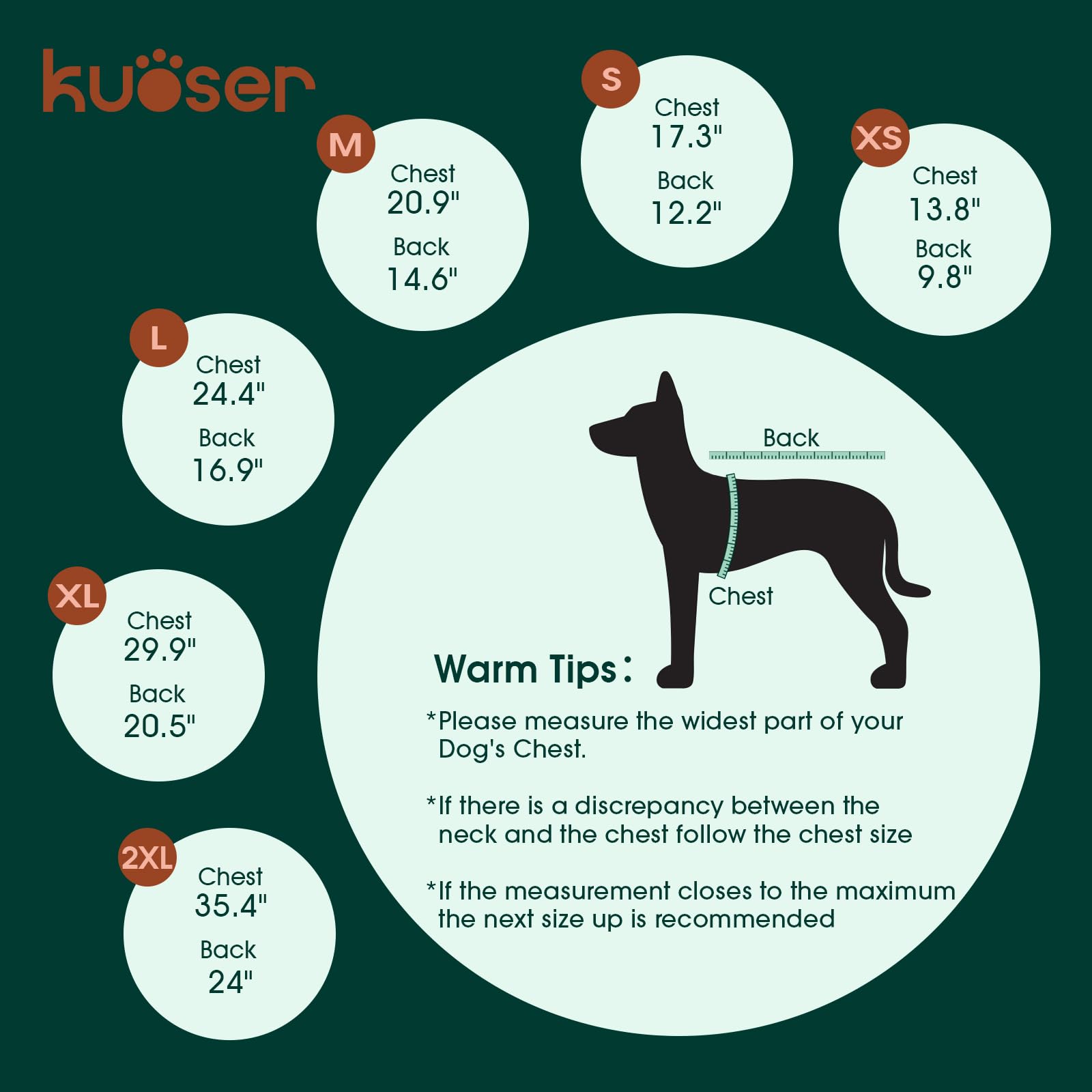 Kuoser recovery suit with long sleeves protects fur and keeps rooms clean during recovery