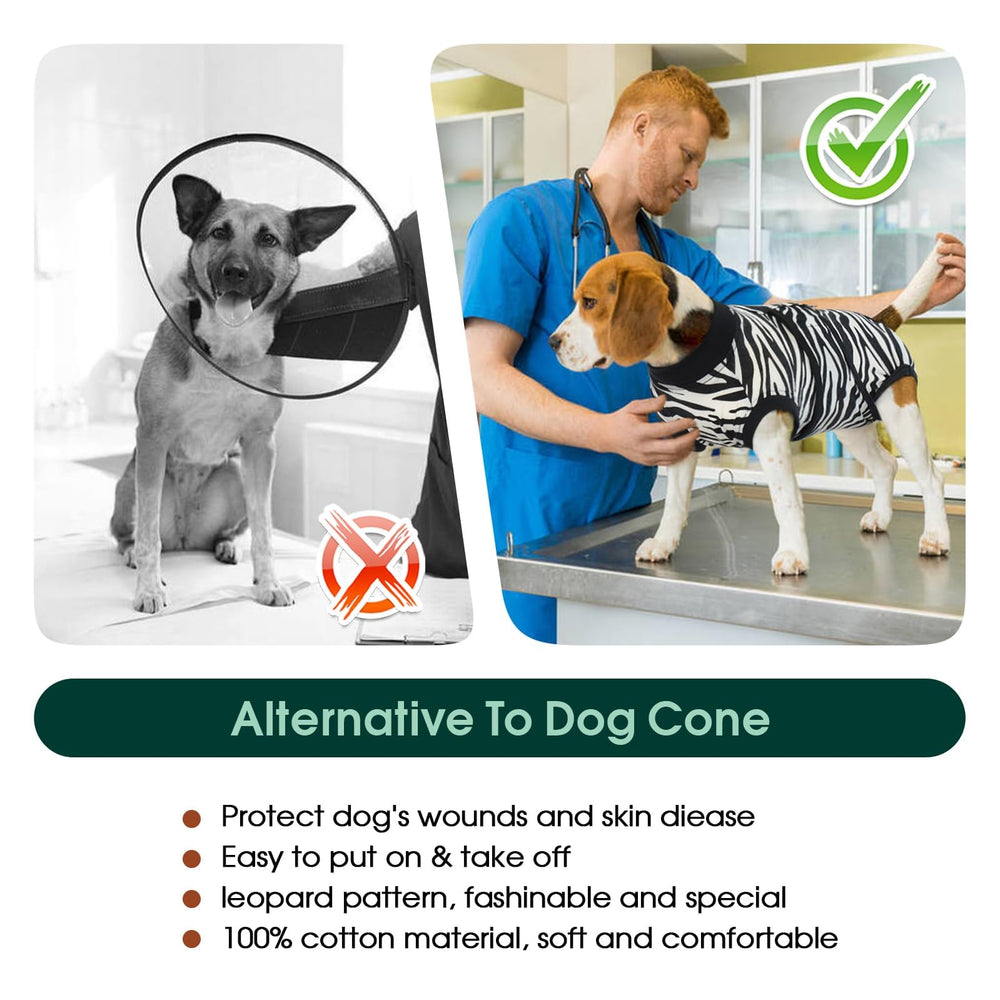 Kuoser size-adjustable recovery suit for dogs and cats ensures proper fit after surgery