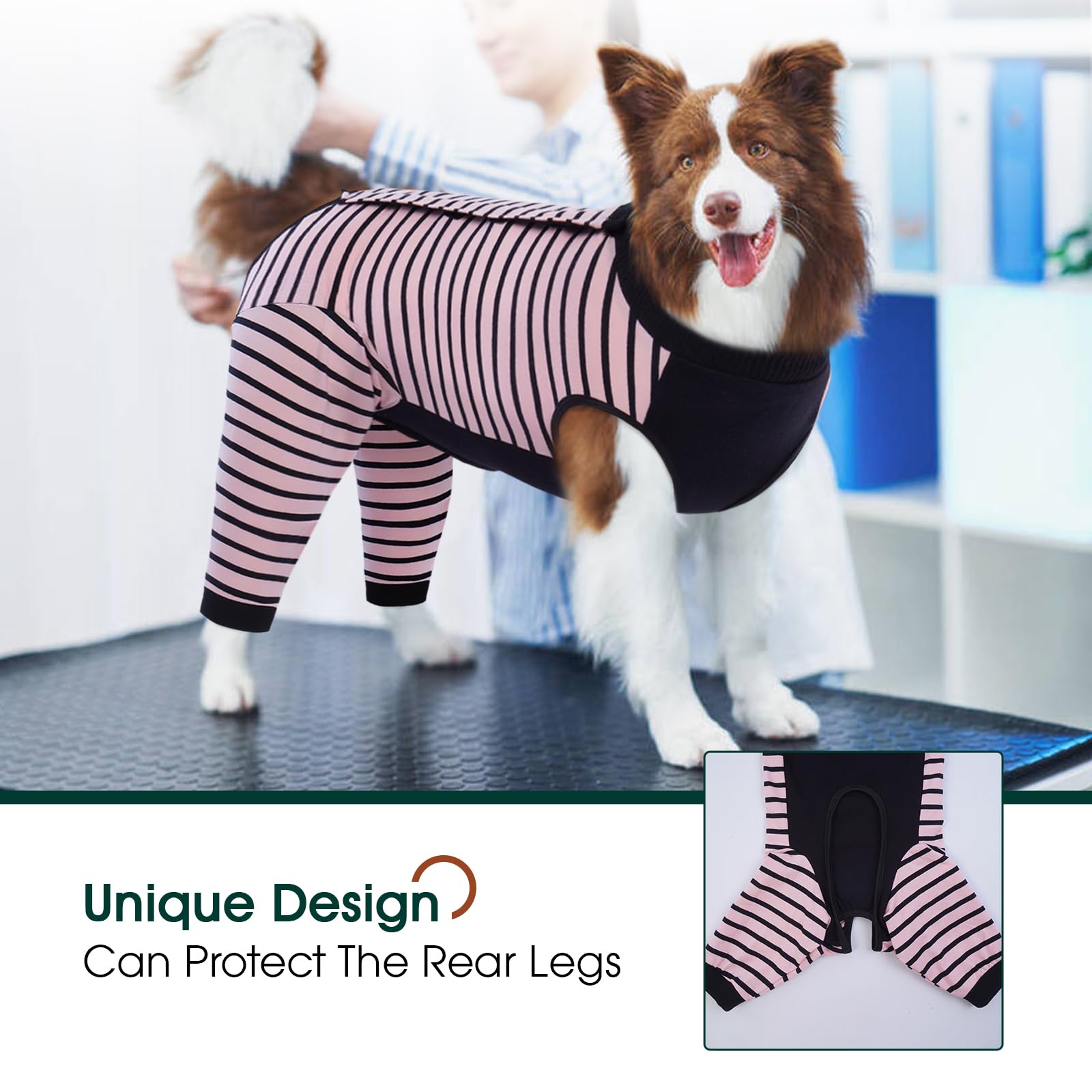 Kuoser skin-friendly fabric sleeve protects sensitive skin during healing.