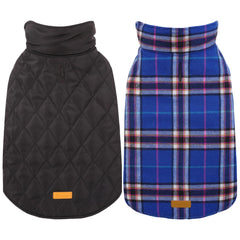 Kuoser waterproof dog coat front view shows weather protection for outdoor adventures