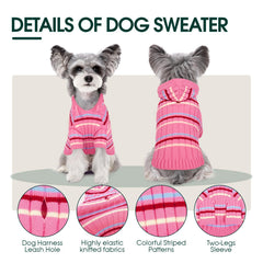 Kuoser XL leash-hole hoodie enables easy harness attachment without removal.