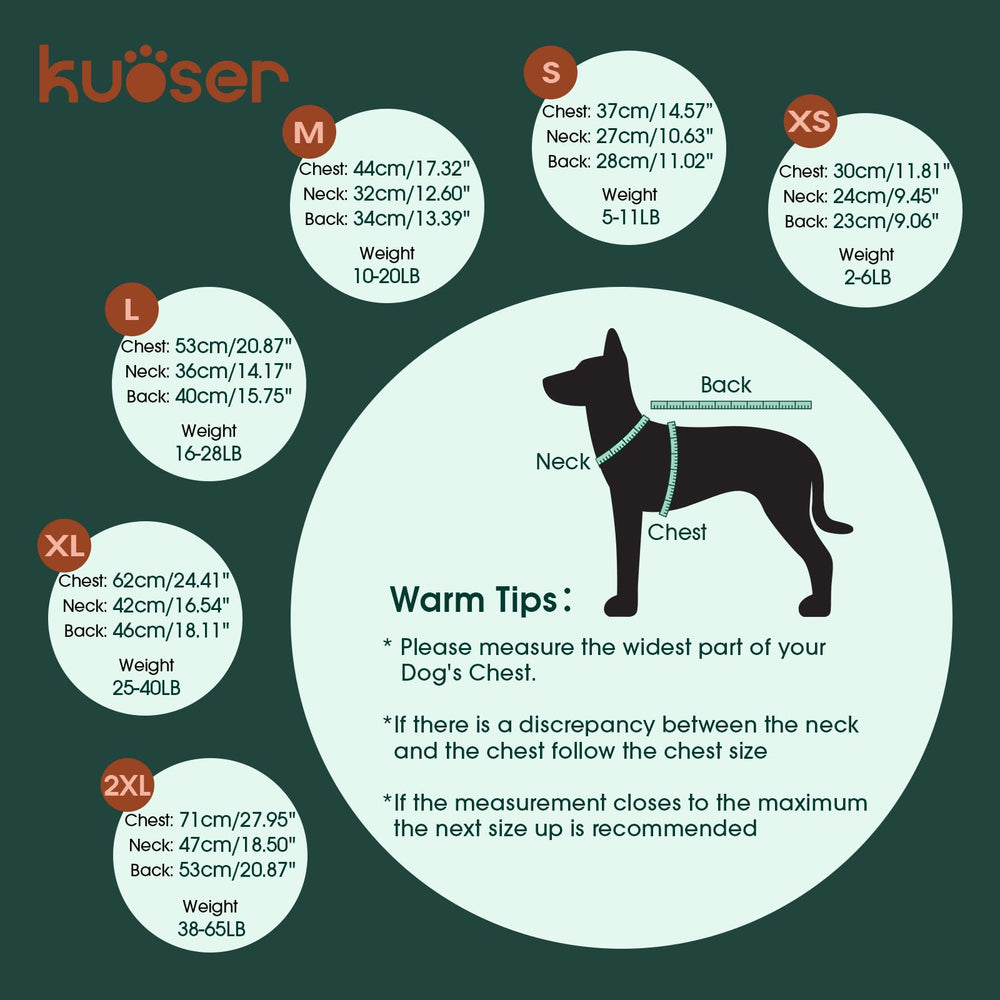 Kuoser XL stretchy knit dog sweater allows full range of motion for active breeds.