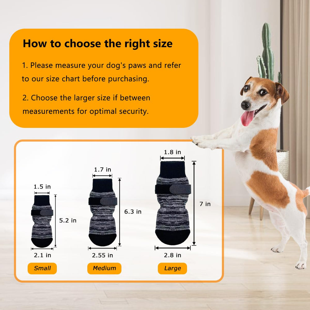 KUPAO dog socks are machine-washable and retain shape after washing.