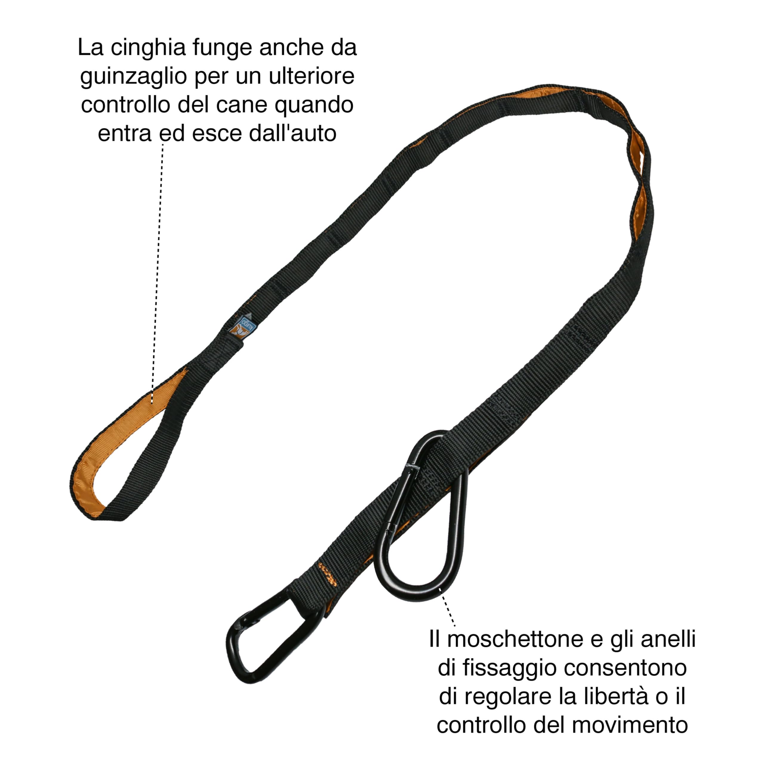 Kurgo Auto Zip Line easy-install setup fits most vehicles quickly.