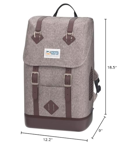 Kurgo dog carrier backpack waterproof material protects gear and pet