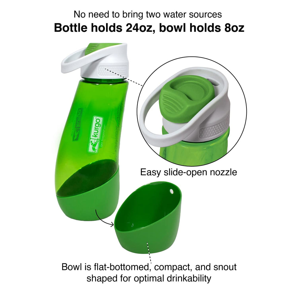 Kurgo Gourd snout-bowl design eases drinking for dogs.