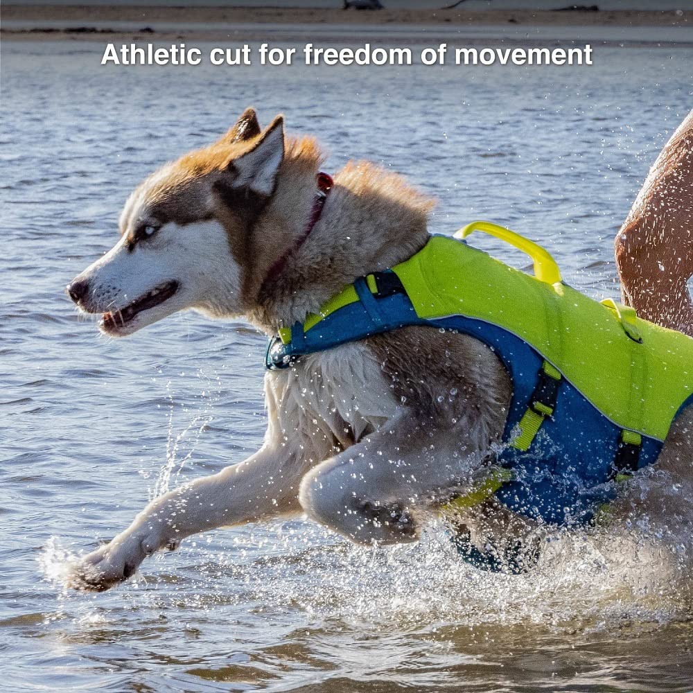 Kurgo Surf n' Turf Life Jacket two handles for easy rescue from water