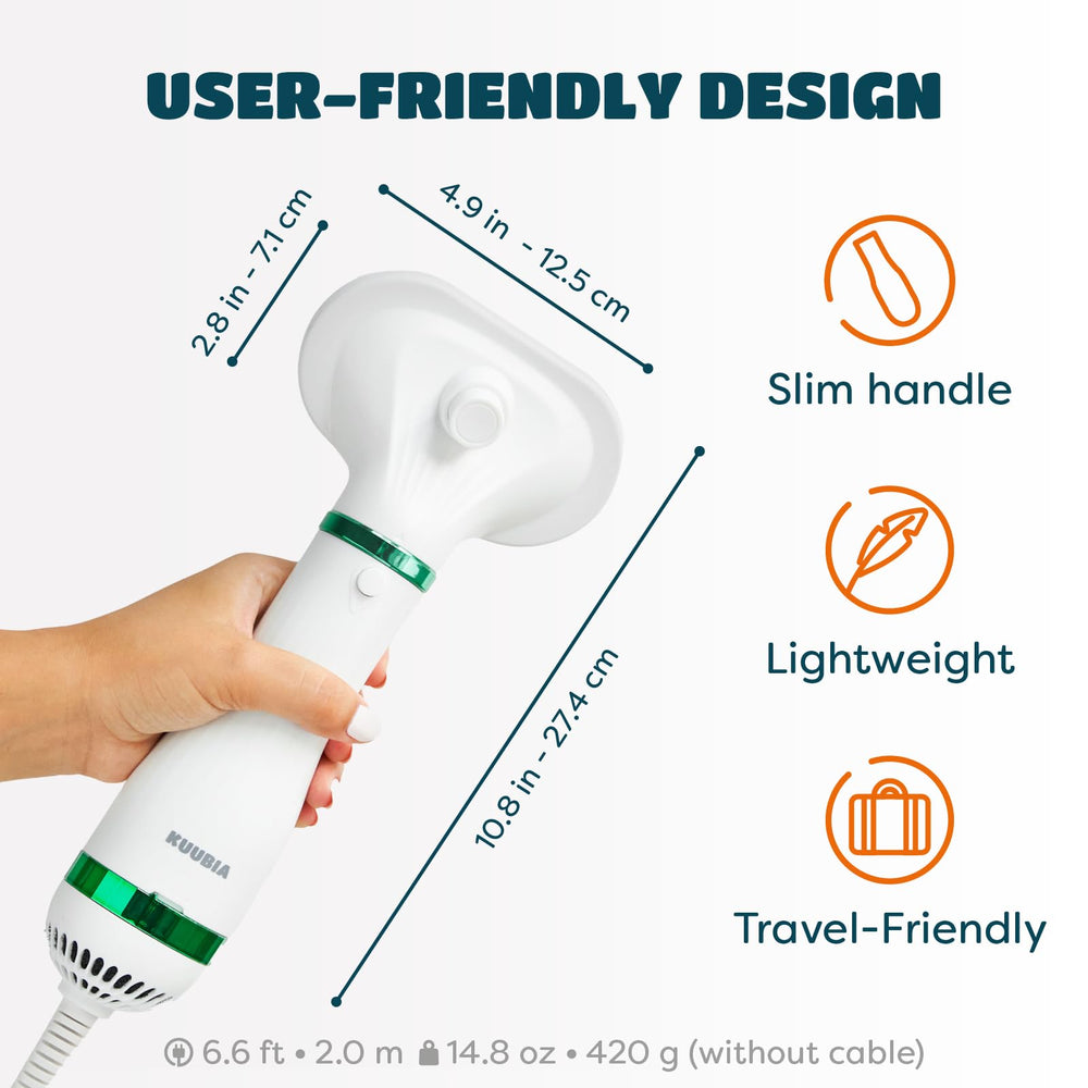 KUUBIA quiet pet grooming tool for stress-free sessions.