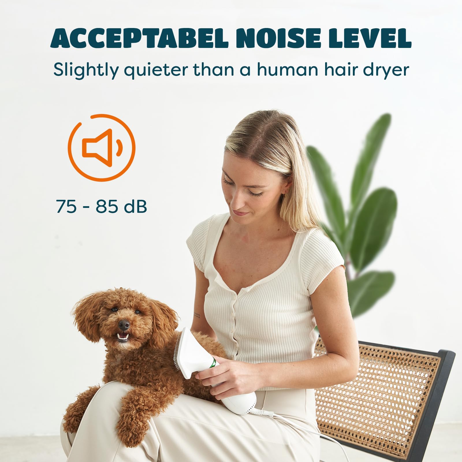 KUUBIA adjustable heat 104°F–140°F for coat comfort and control