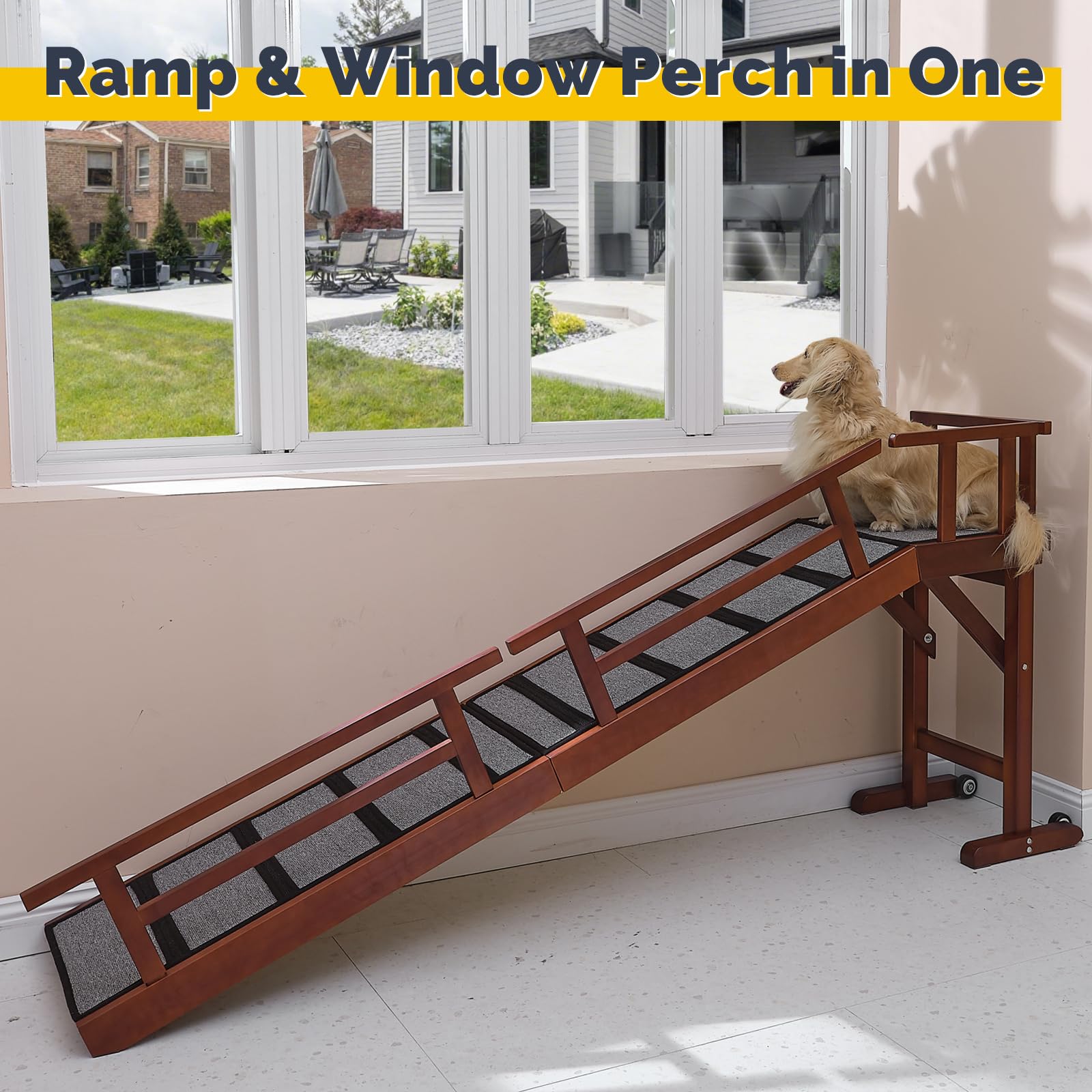 KUVETO solid wood construction conveys sturdy support and timeless style.