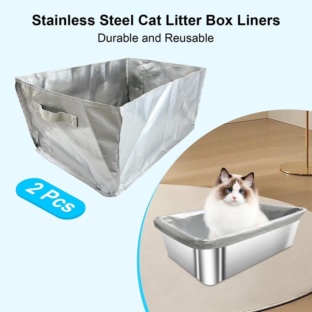 KWKW ORM liner folded for snug fit in shallow boxes reduces spills